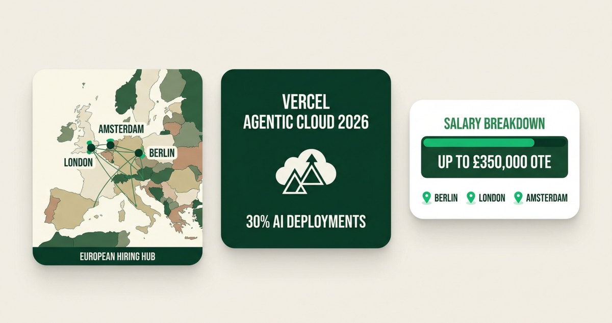 Vercel is hiring across Europe with salaries up to £350,000